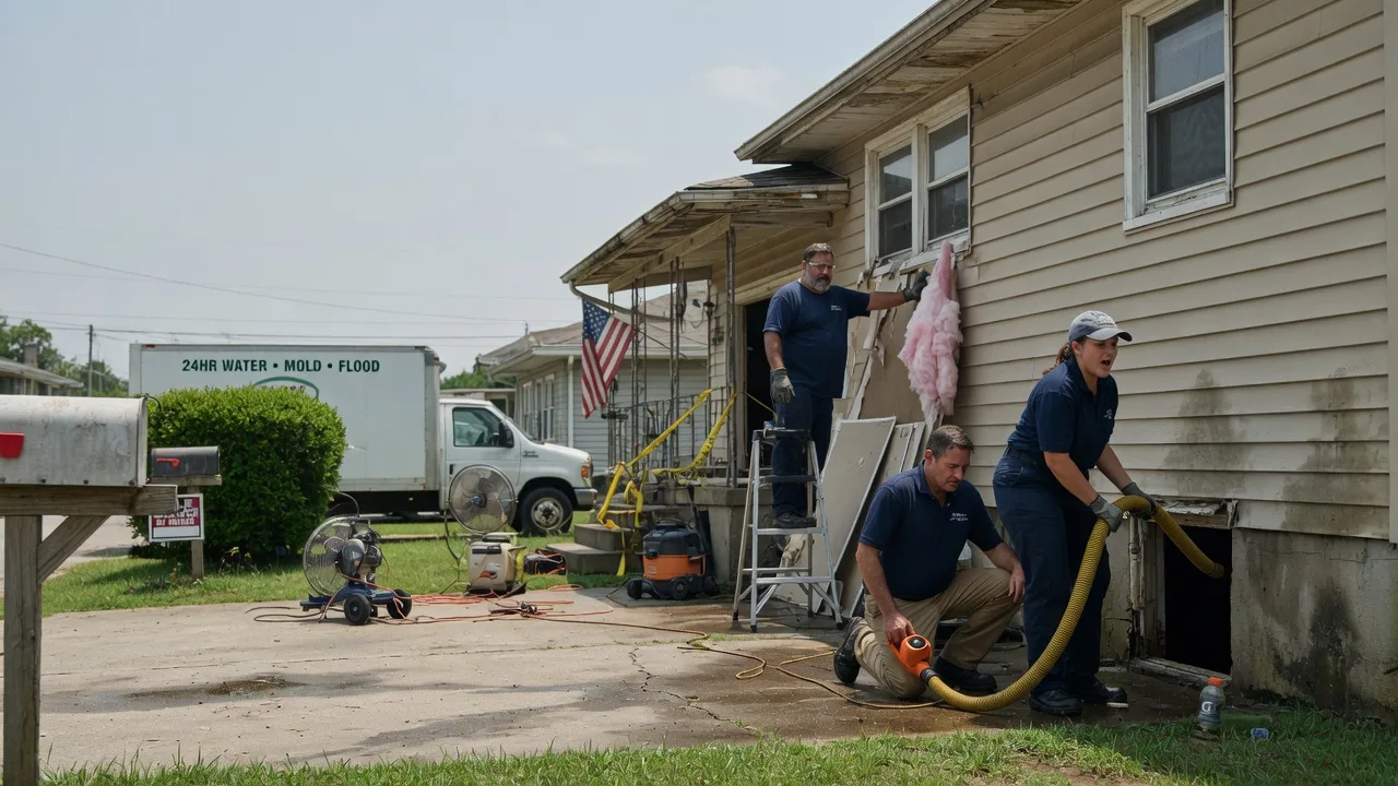 Water Damage Repair in Fort Supply, OK near me